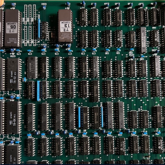 Vintage Tiger Road Capcom Romstar Arcade Game PCB Board Jamma Cx3 - Picture 7 of 11